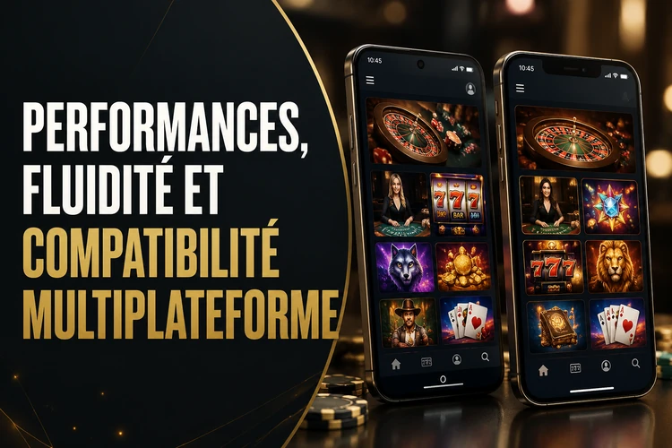 Performances, fluidité et compatibilité multiplateforme