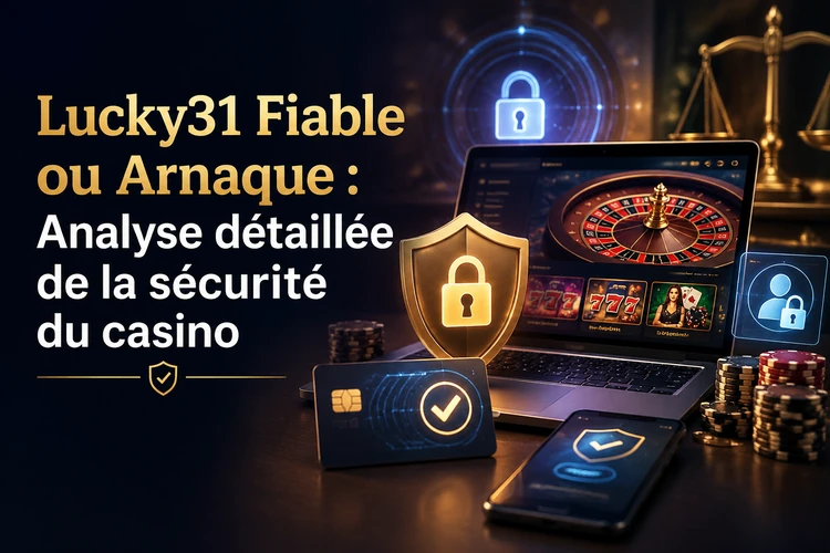 Lucky31 Fiable ou Arnaque: Analyse détaillée de la sécurité du casino