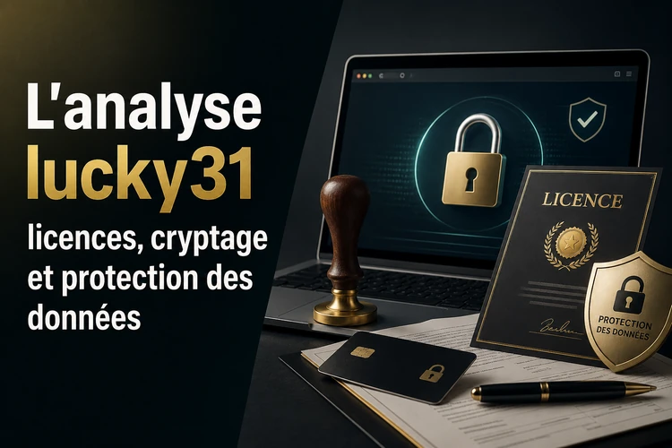L'analyse lucky31: licences, cryptage et protection des données