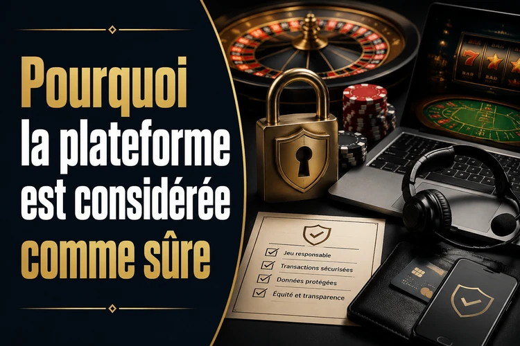 Pourquoi la plateforme est considérée comme sûre