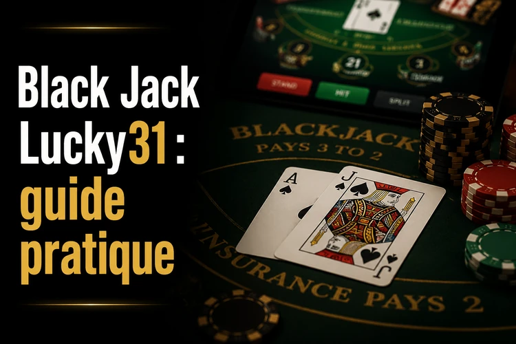 Black Jack Lucky31: Règles techniques et guide pratique du jeu de cartes