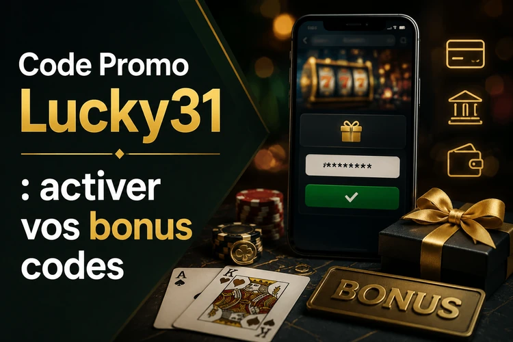 Code Promo Lucky31: Comment activer vos bonus codes et profiter des avantages