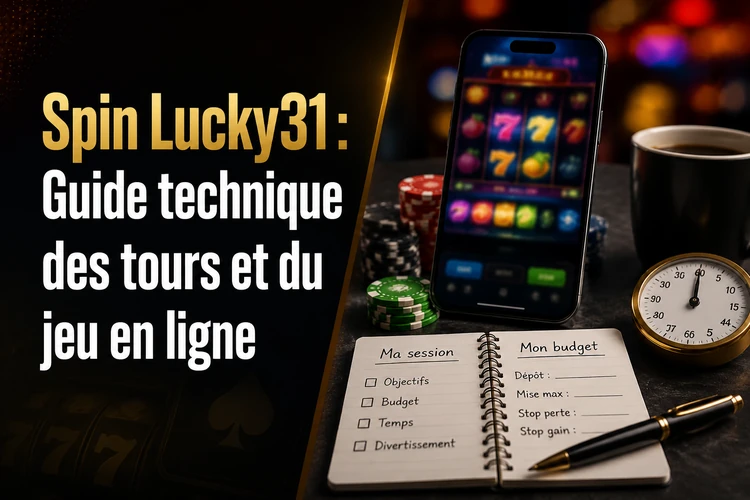 Spin Lucky31: Guide technique des tours et du jeu en ligne