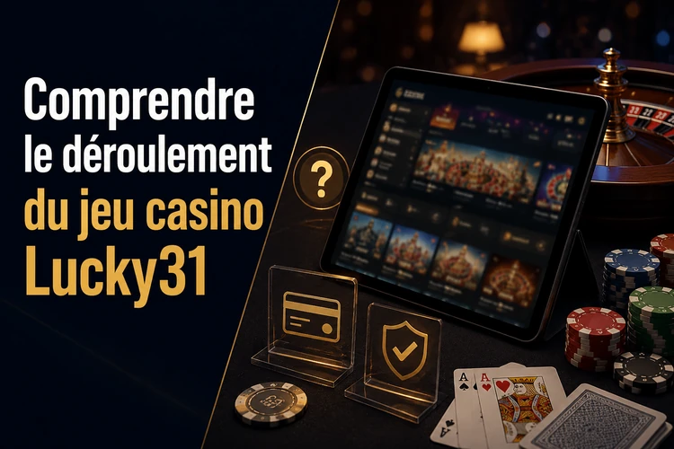Comprendre le déroulement du jeu casino Lucky31