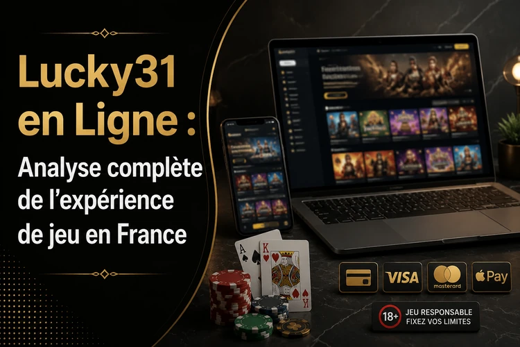 Lucky31 en Ligne: Analyse complète de l'expérience de jeu en France
